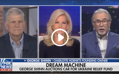 Franklin Graham and George Shinn with Shannon Bream on Fox News