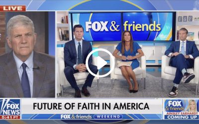Franklin Graham speaks with Fox & Friends Weekend about the future of faith in America