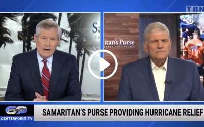 Franklin Graham on TBN’s Centerpoint to talk about the work of Samaritan’s Purse in Florida following Hurricane Ian