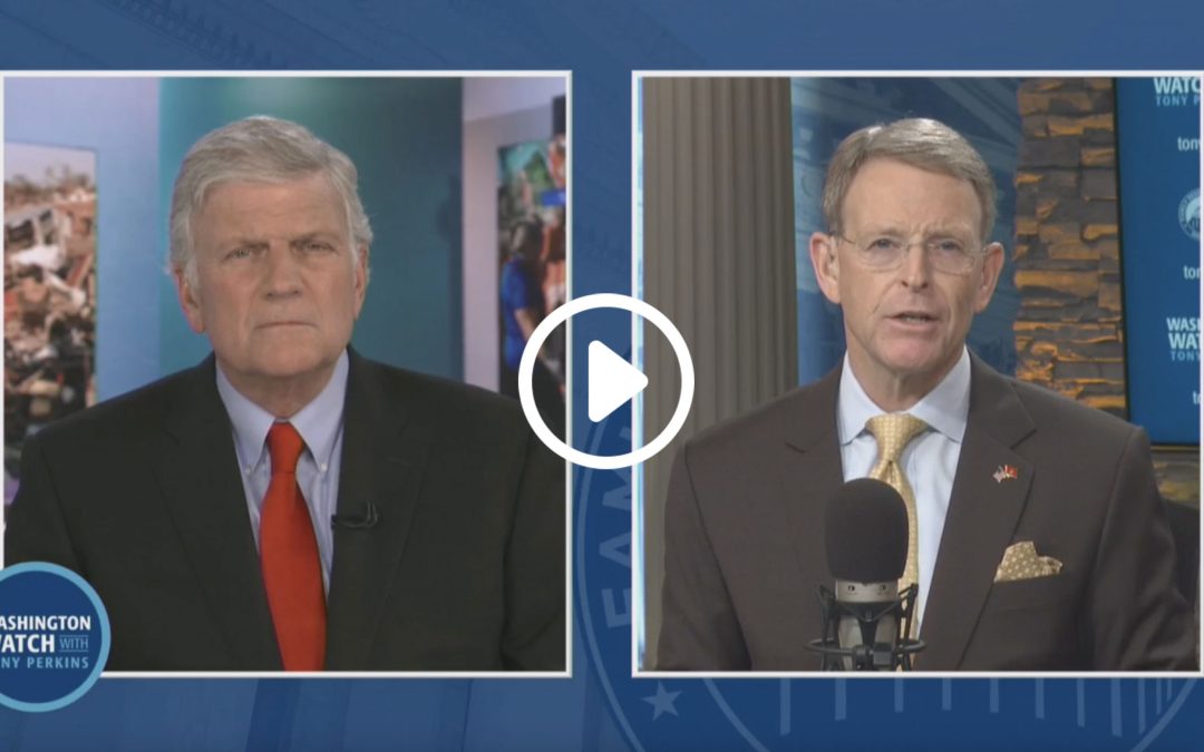 Franklin Graham on Washington Watch with Tony Perkins to talk about the deadly storms in Mississippi