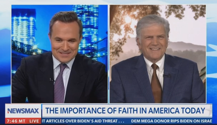 Franklin Graham on Greg Kelly Reports – May 9, 2024