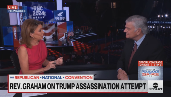 Franklin Graham on ABC News Live at the RNC – July 18, 2024