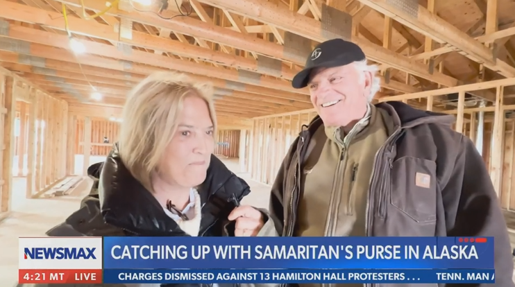 Franklin Graham and Greta Van Susteren in Alaska – July 26, 2024