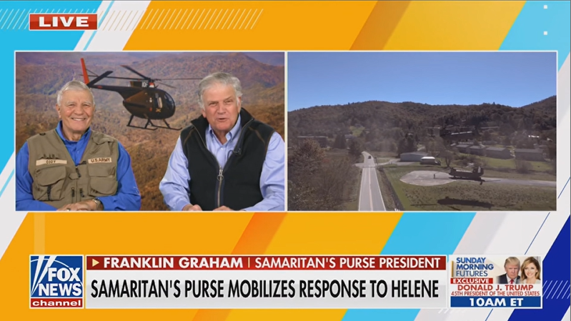 Franklin Graham and General Dick Cody on Fox & Friends – October 13, 2024