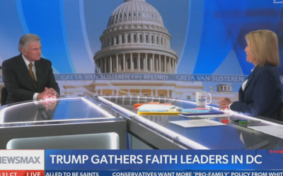 Franklin Graham sits down with Greta Van Susteren to Discuss Testimony at the Religious Liberty Commission – September 8, 2025