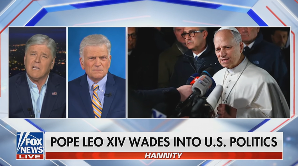 Franklin Graham Discusses Pope Leo and President Trump’s Spat with Sean Hannity – April 16, 2026