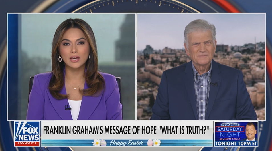 Franklin Graham speaks with Aishah Hasnie about his Easter Special, ‘What is Truth?’ – April 4, 2026