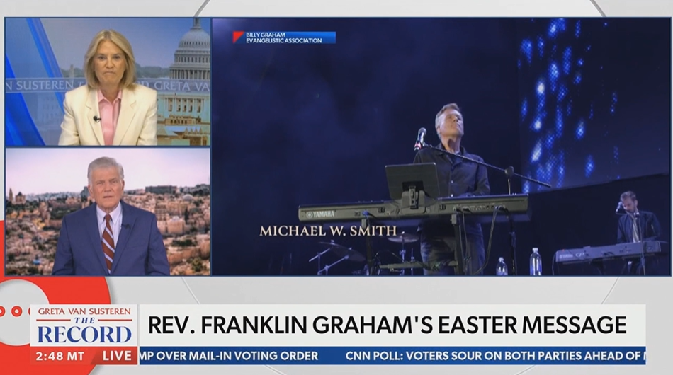 Franklin Graham joins Greta Van Susteren to Discuss his Easter Special – April 3, 2026